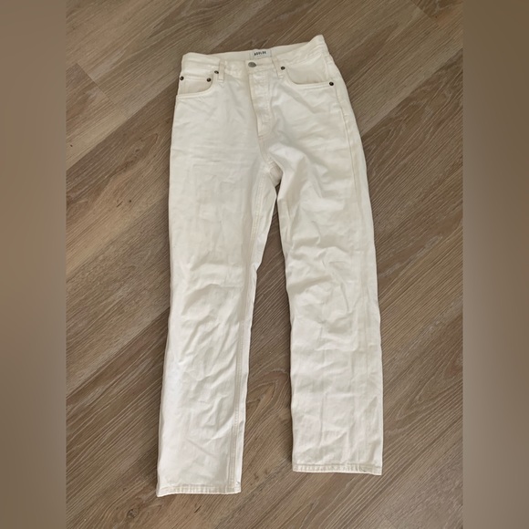 AGOLDE, Size 24 white Ripley Jean. - Picture 1 of 3